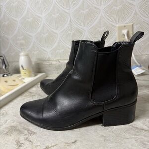 a new day Black Ankle Booties